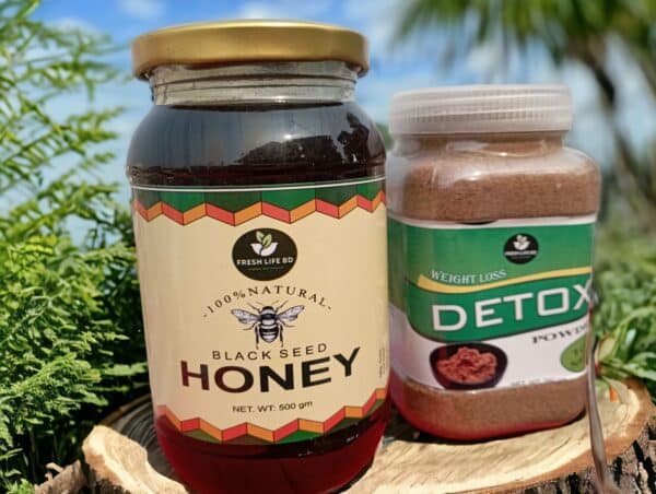 Weight Loss Detox Powder With Natural Black Seed Honey